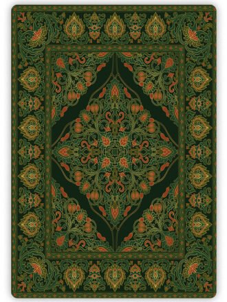Hand knotted pure Wool blend carpet PCW124